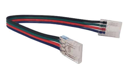 
                      
                        four-wire cable with plastic connectors on both ends
                      
                    