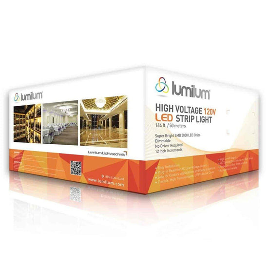 Warm White (3000K)  120V LED Light Strips – Lumilum