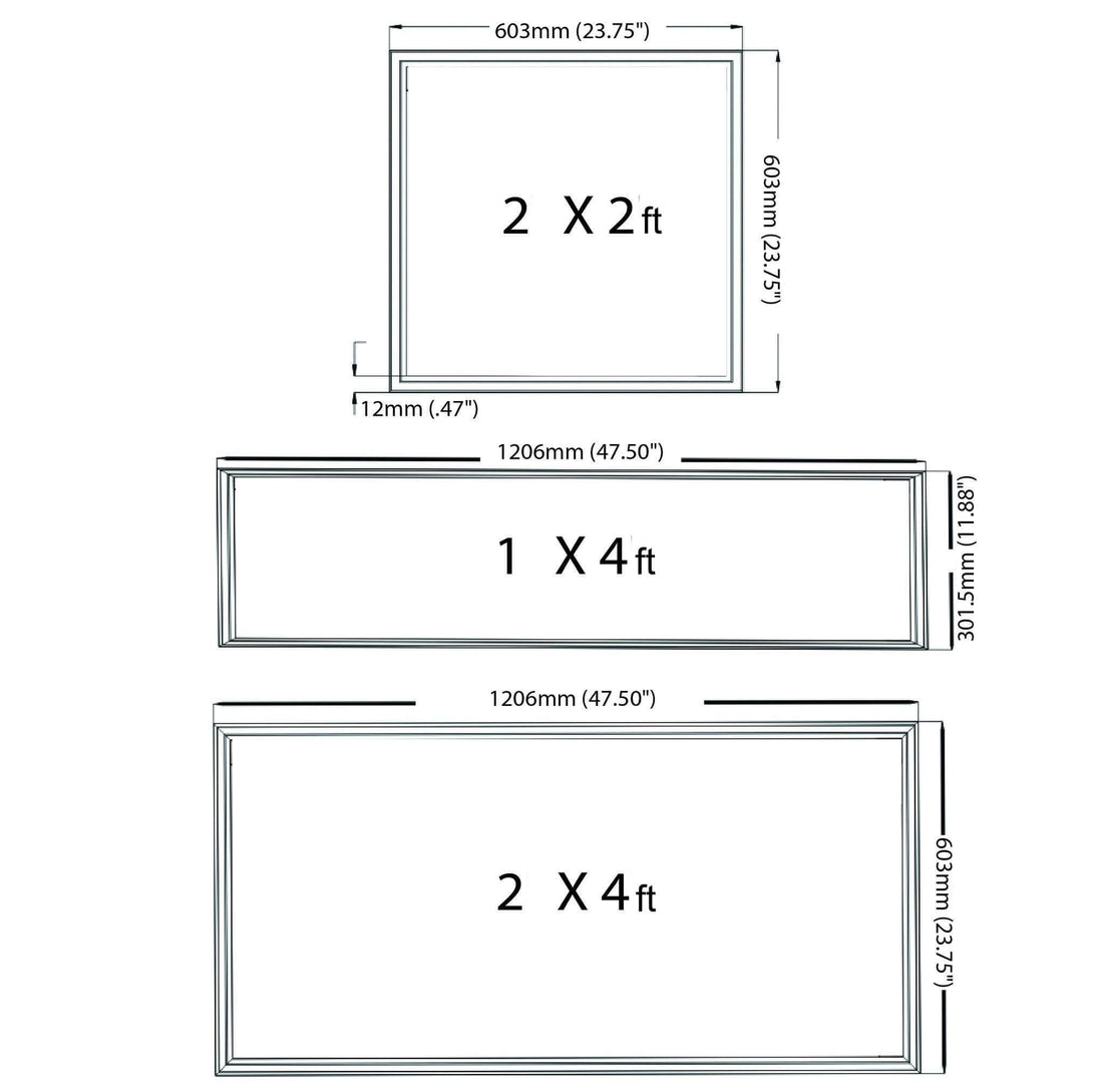 Dimmable Flat LED Panel Light for Ceiling | Lumilum